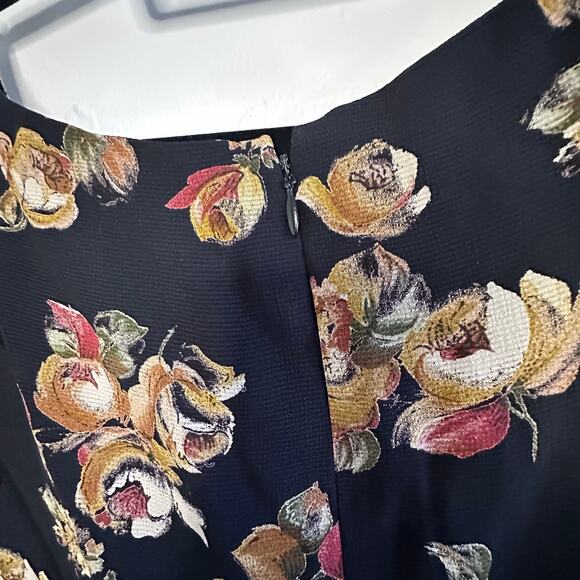 Vintage isadora womans midi floral dress size 12P - Picture 4 of 7